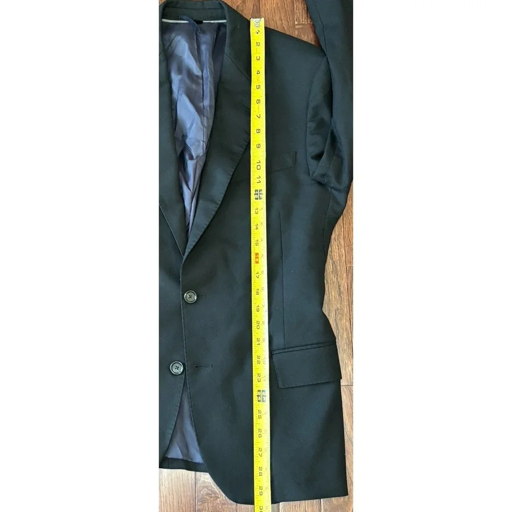 J.Crew Ludlow Slim Blazer 42R Black Four Season Wool